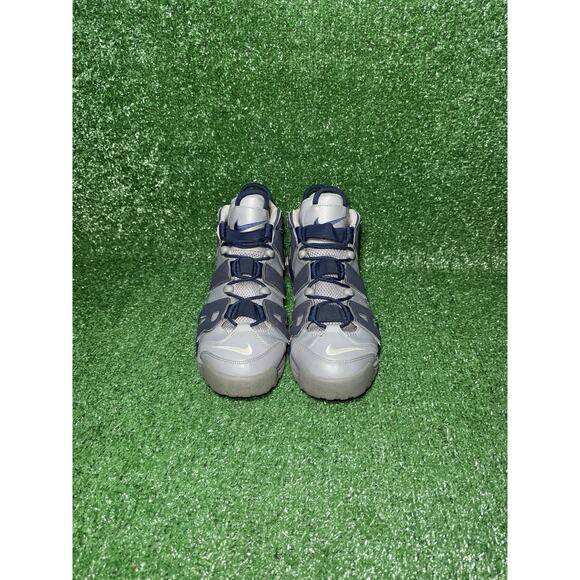 Nike Air More Uptempo 96 Retro Mens Size 12 Georgetown Cool Grey Navy 921948-003 - Picture 5 of 9
